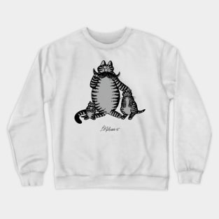 B kliban cat, cat dad Crewneck Sweatshirt